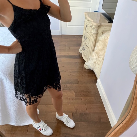 3 FOR $35 - H&M Divided Black Lace Dress - Picture 3 of 8